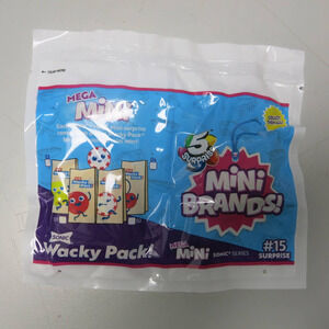 SONIC DRIVE IN WACKY PACK Mini Brands #15 Golden Tots New/Unopened RARE